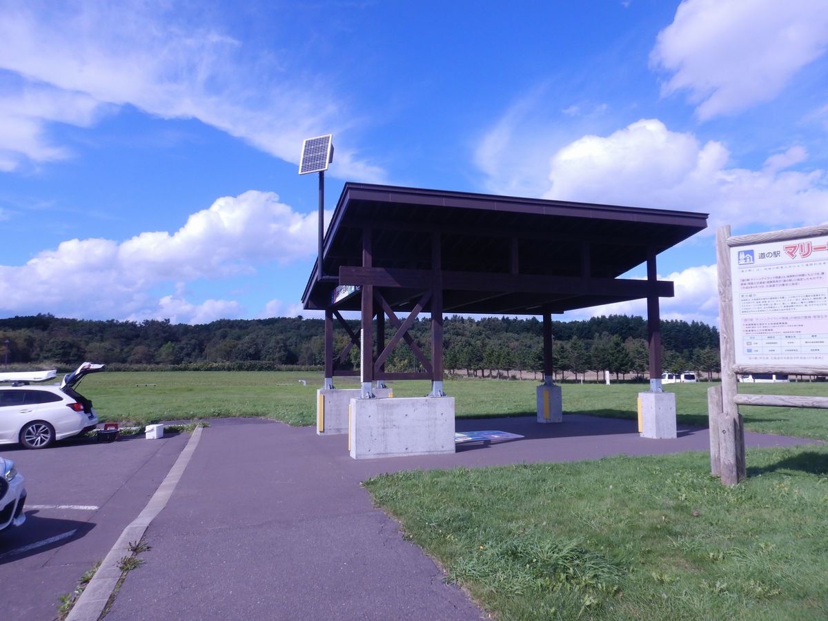 屋根付き駐車場