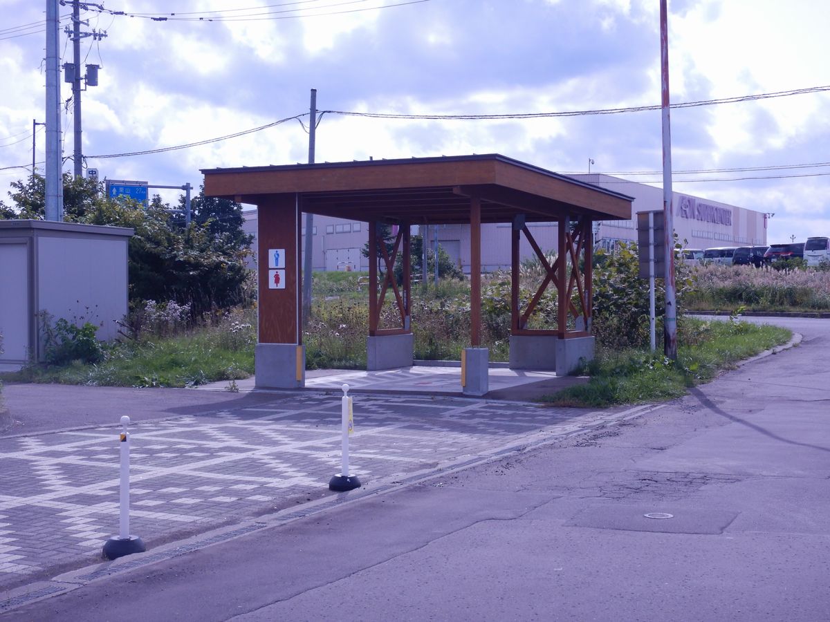 屋根付き駐車場