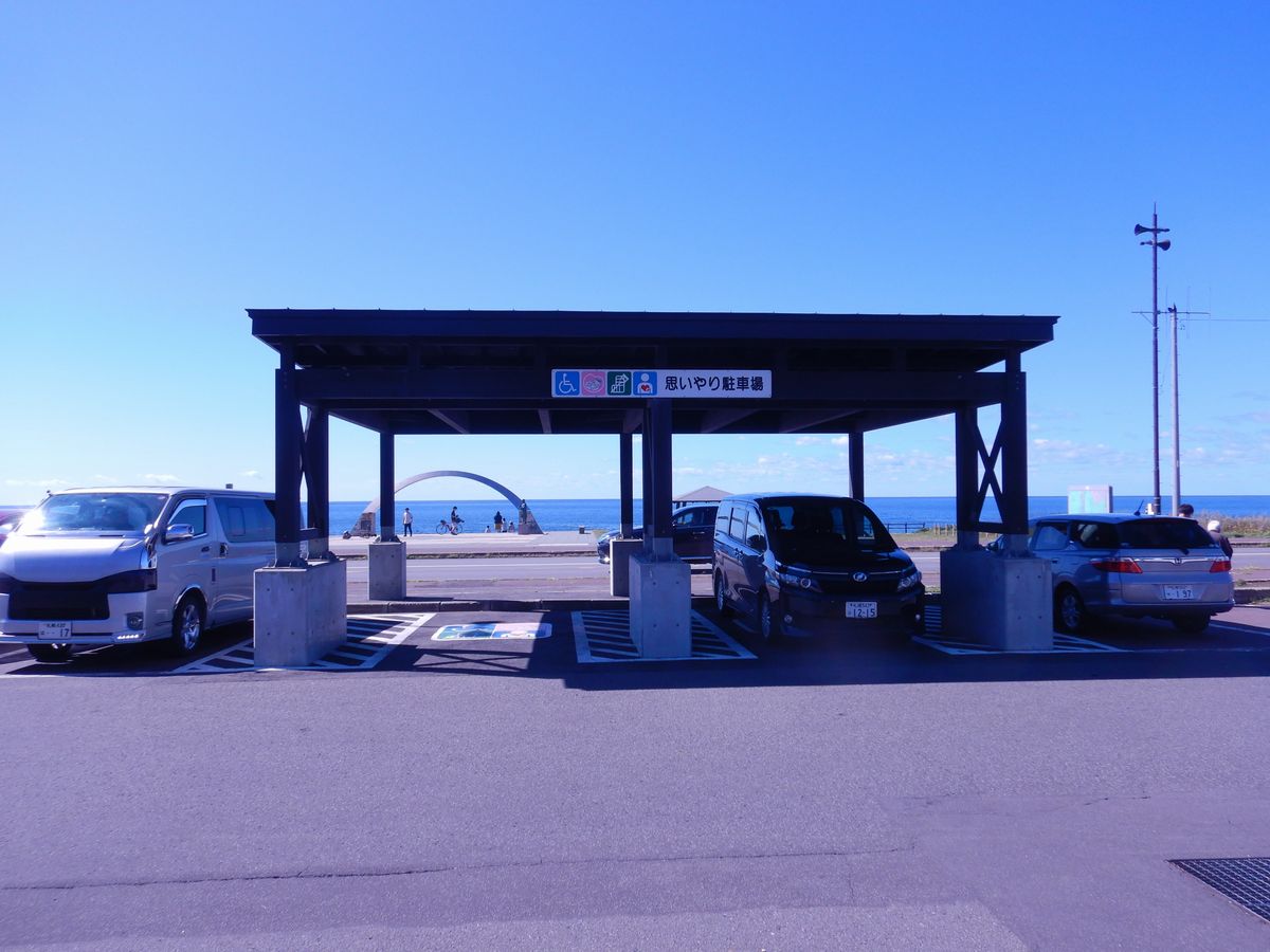 屋根付き駐車場