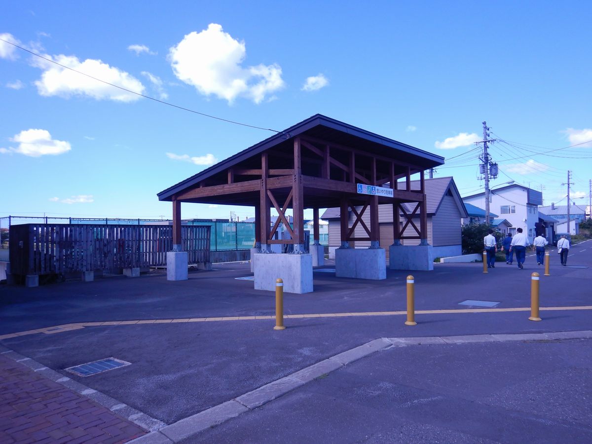 屋根付き駐車場